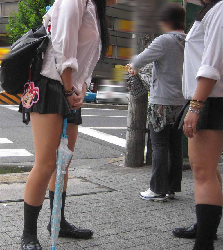 【街撮りJK】撮影者のセンスが光る夏服女子高生の街撮り画像ｗｗｗｗ その15