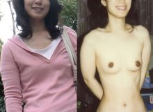 【人妻エロ画像】人妻さんのリアル不倫！？普段着と裸を見比べられるエロ画像がめっさ抜けるｗｗｗｗ