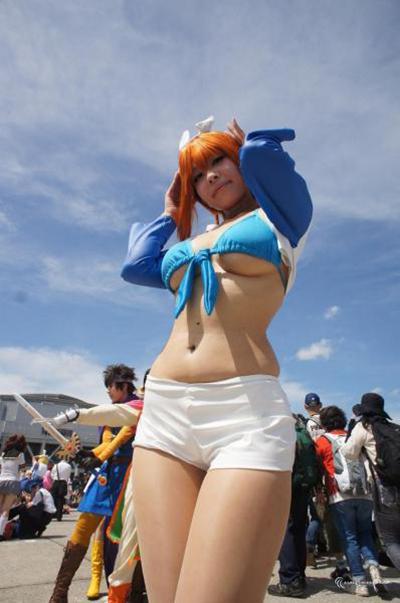 【コミケエロ画像】なんちゅー卑猥な身体！コミケで露出しまくるコスプレイヤーが公然わいせつ同然なんだがｗｗｗ その3