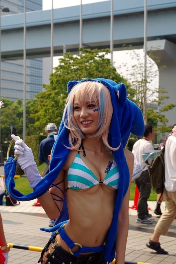 【コミケエロ画像】ちょっと乳アピールしすぎじゃないですか！？おっぱいデカ過ぎなコスプレイヤーの谷間がやべぇｗｗｗｗ その6