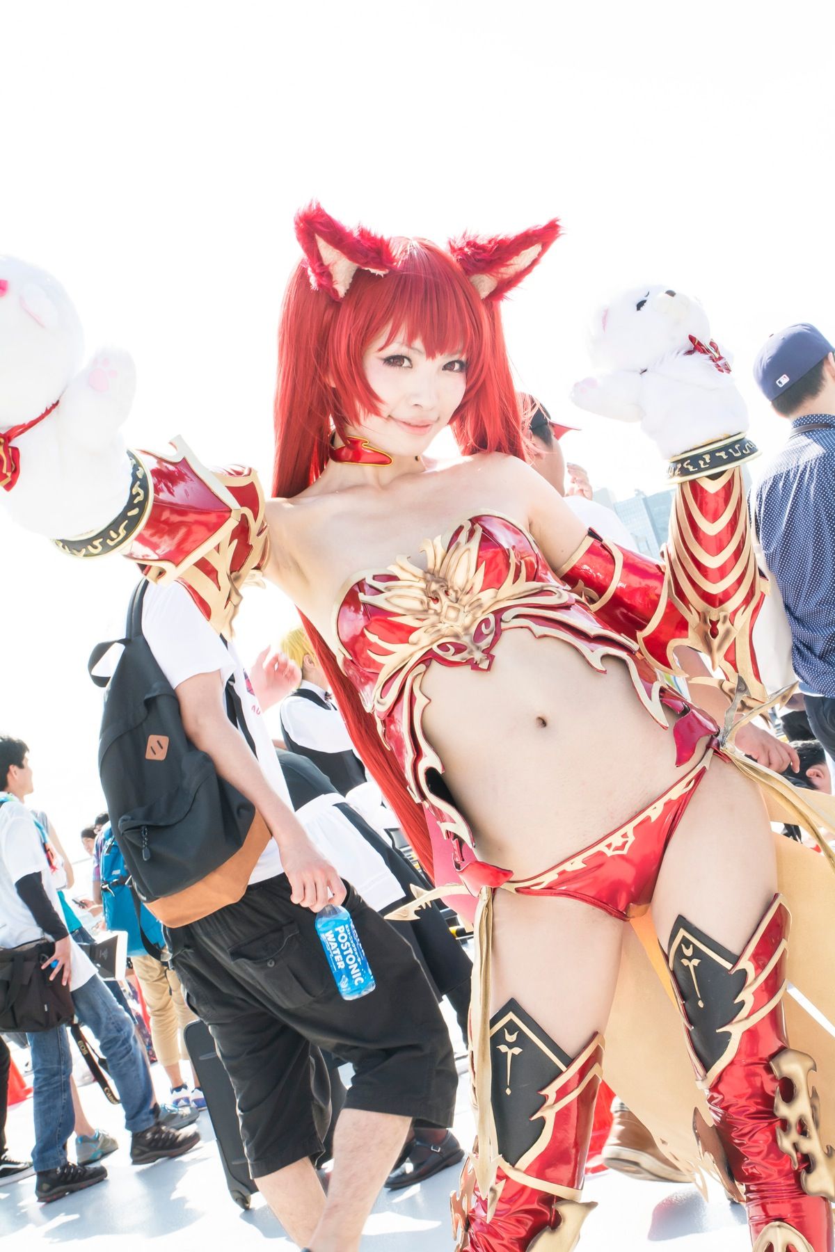 【コスプレエロ画像】セックスしてぇ…脱ぎたがりなコスプレイヤーのむっちりした身体がエロ過ぎて勃起してしまうｗｗｗ その3