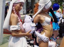 【コミケエロ画像】間違いなく痴女系…ドスケベな肉体を過激なコスプレで晒す変態レイヤーさんｗｗｗｗ